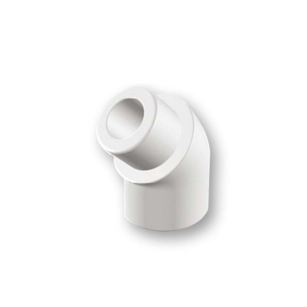 PPRC Kuyruklu Dirsek 45°