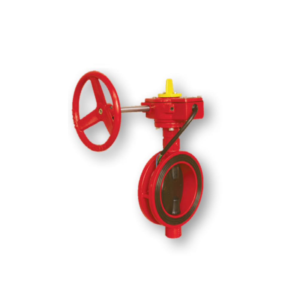 Yivli Bağlantılı Kelebek Vana